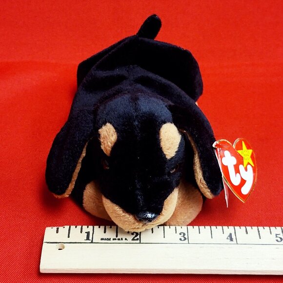 TY Beanie Babies Doby The Doberman 1996 Stuffed Animal - Picture 12 of 14